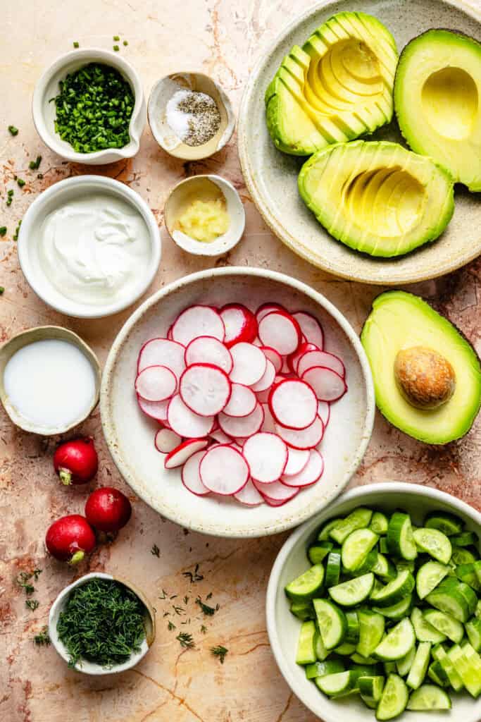 salad ingredients