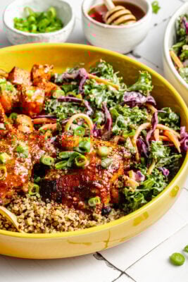 hot honey chicken bowl