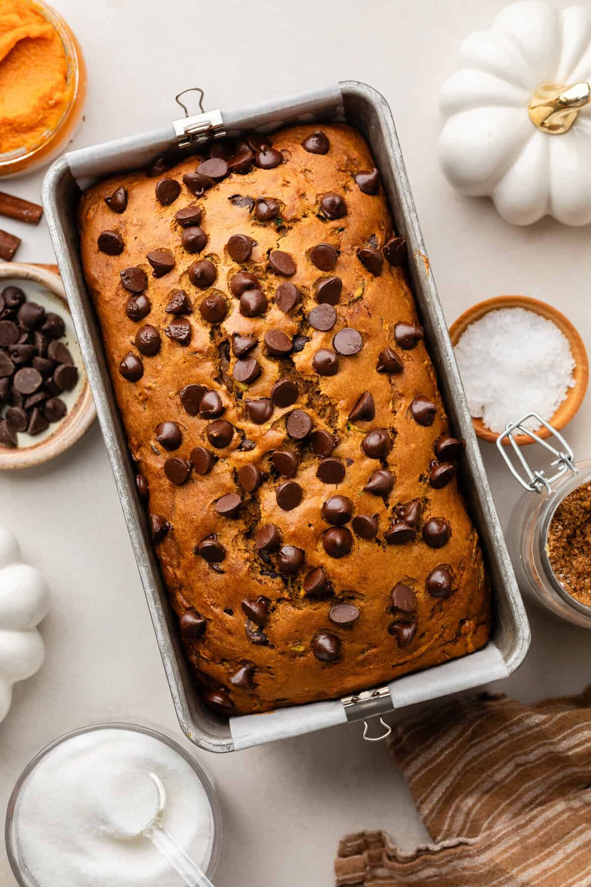 Pumpkin Zucchini Bread - All the Healthy Things