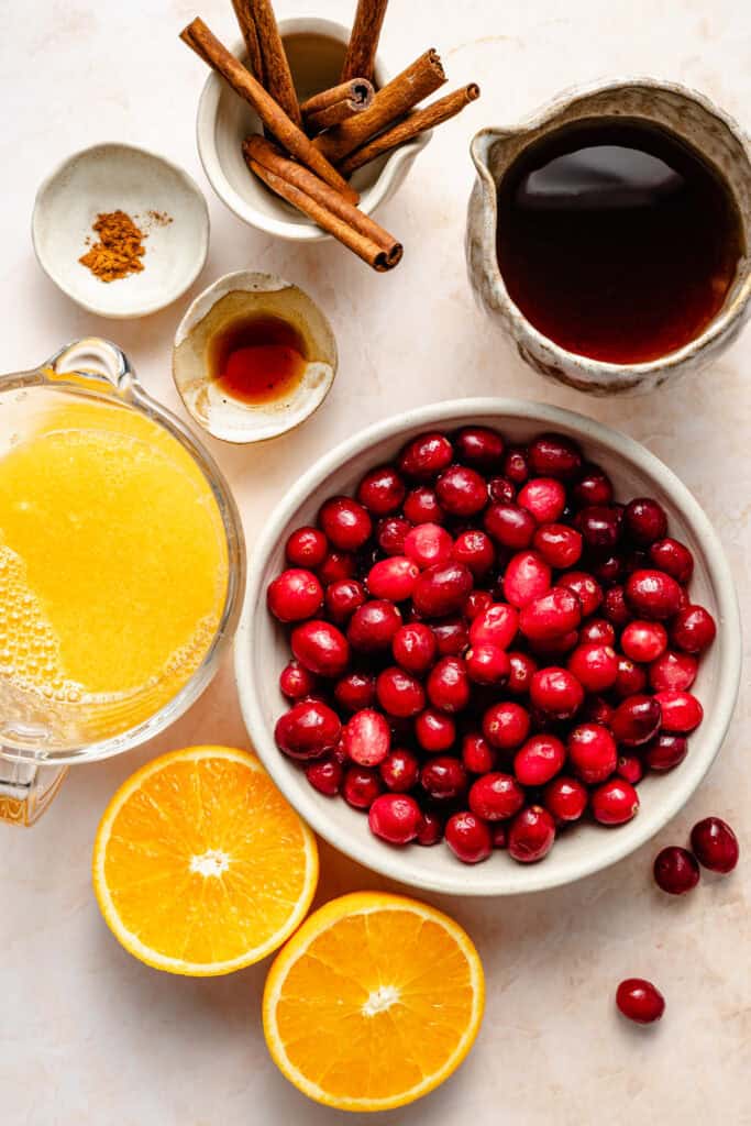 cranberry sauce ingredients