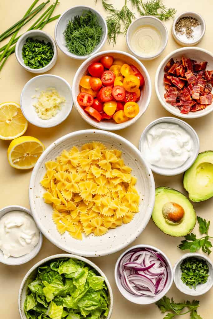 pasta salad ingredients