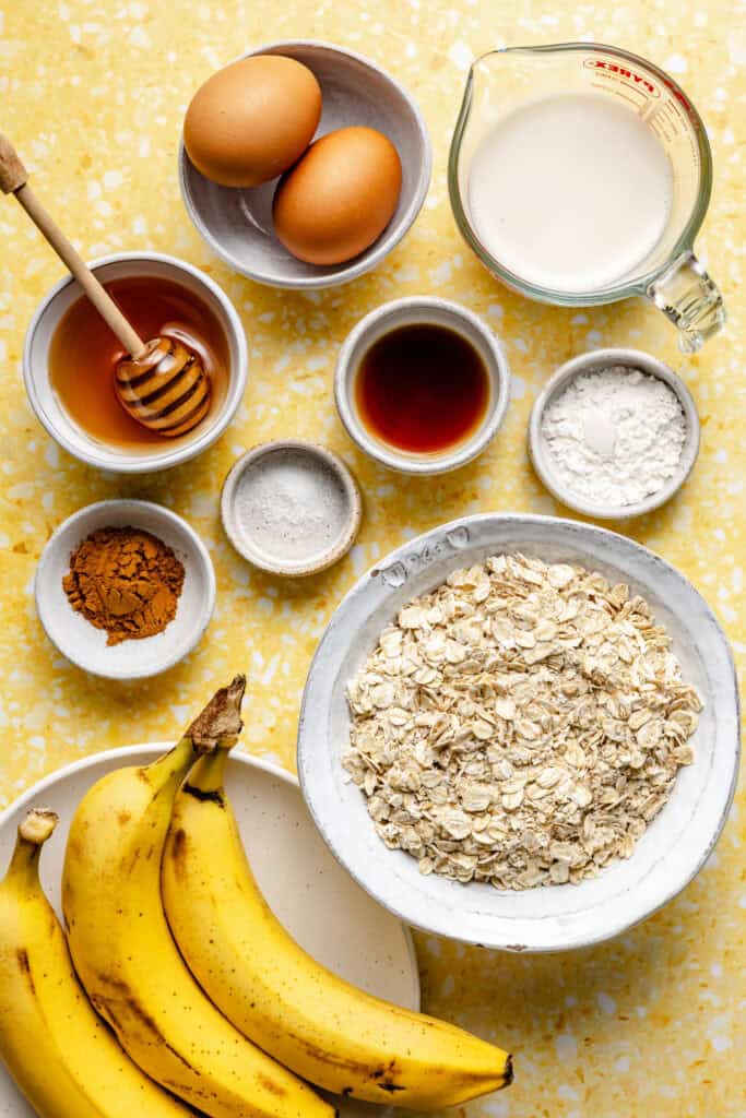 banana oatmeal pancake ingredients