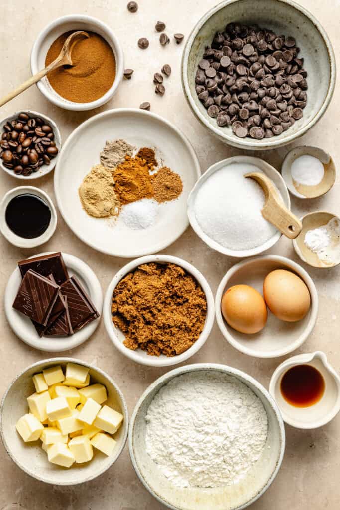 dirty chai cookie ingredients