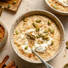 Pumpkin Pie Overnight Oats