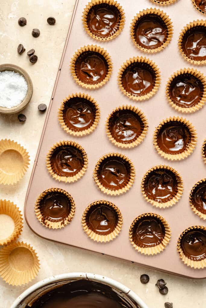 chocolate in mufifn cups