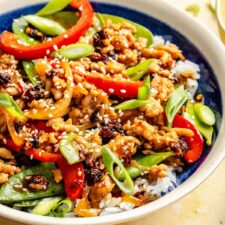 Ground Chicken Stir Fry