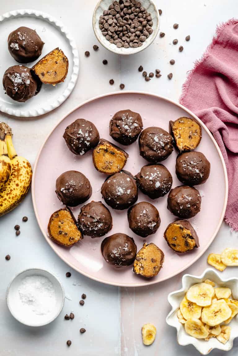 Banana Bread Protein Balls