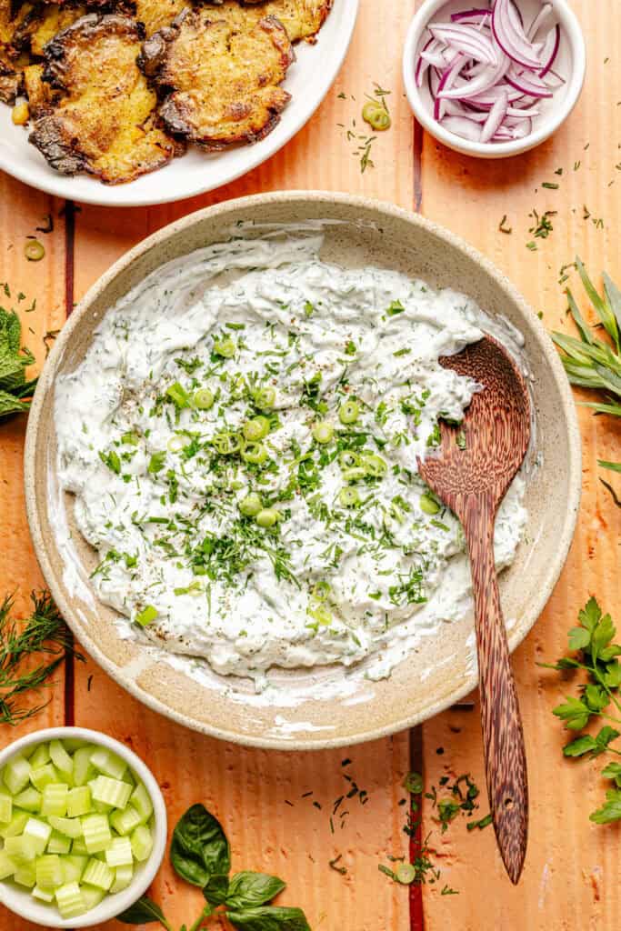 green goddess potato salad dressing