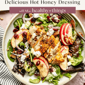 apple salad pinterest graphic