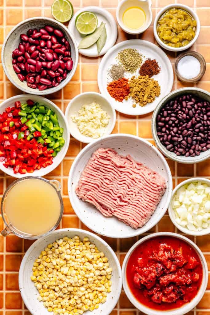 taco soup ingredients